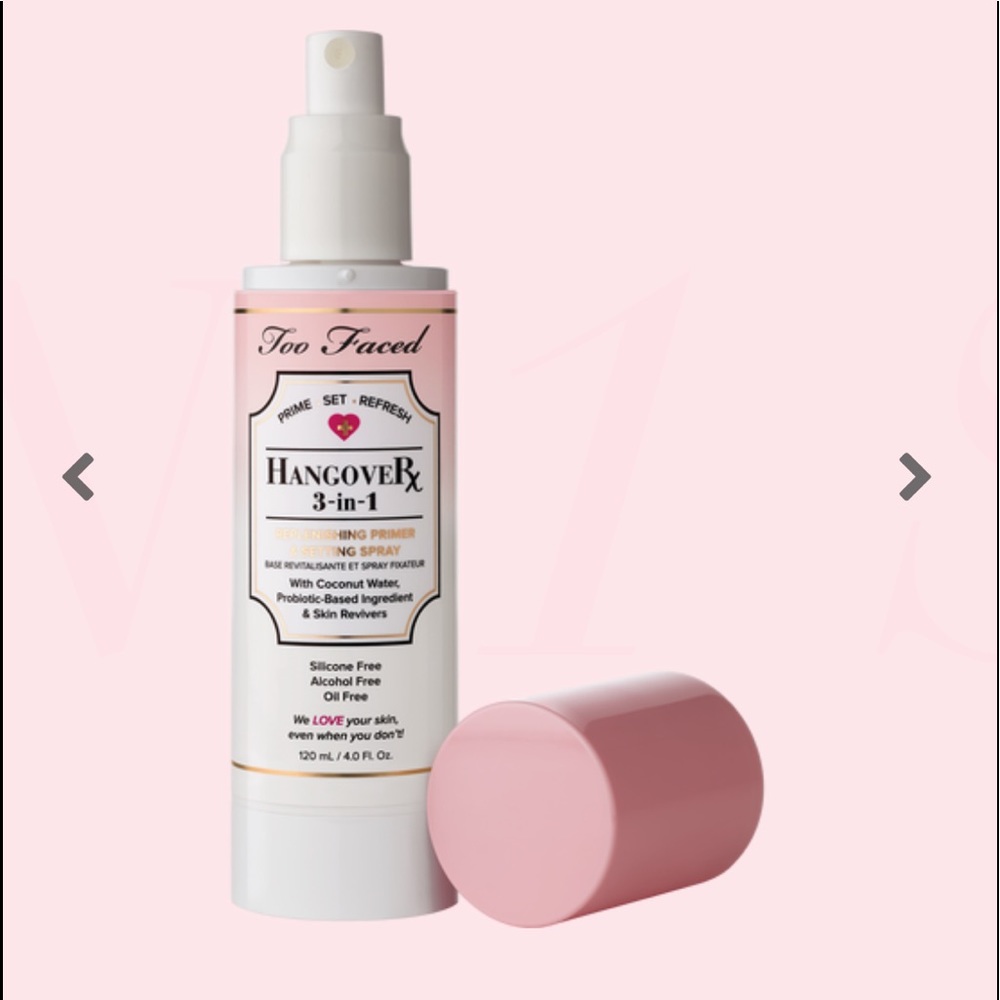 Too Faced 3 in 1 Hangover Primer and Setting Spray